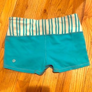 Lululemon Aqua In Movement Short